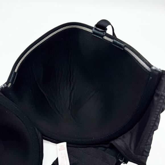 LANE BRYANT Cacique Lightly Lined Multi-Way Strapless Bra Plus Sz 44DD Cocktail - Picture 11 of 14